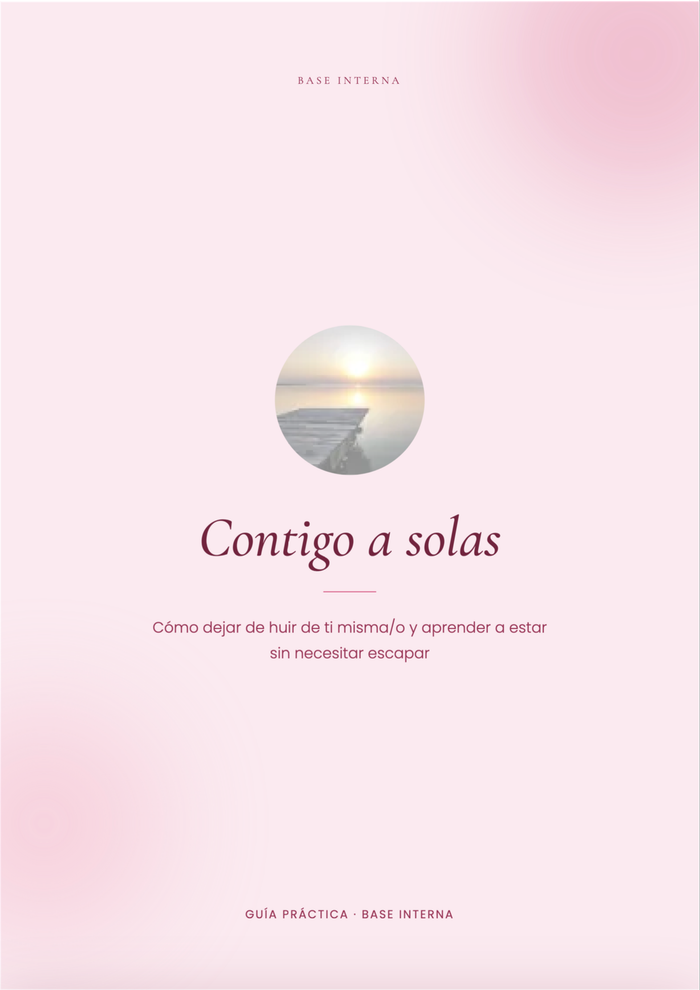 Contigo a solas