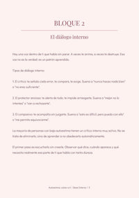Autoestima: Volver a ti