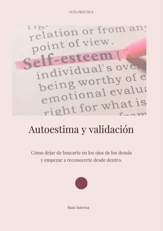 Autoestima y validación