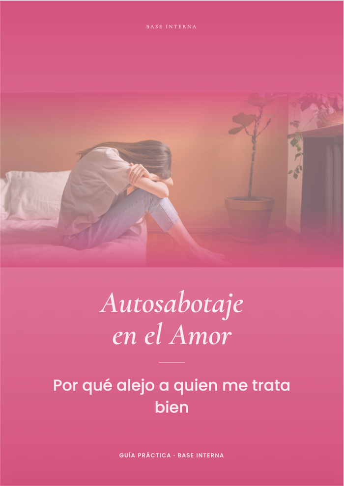 Autosabotaje en el amor