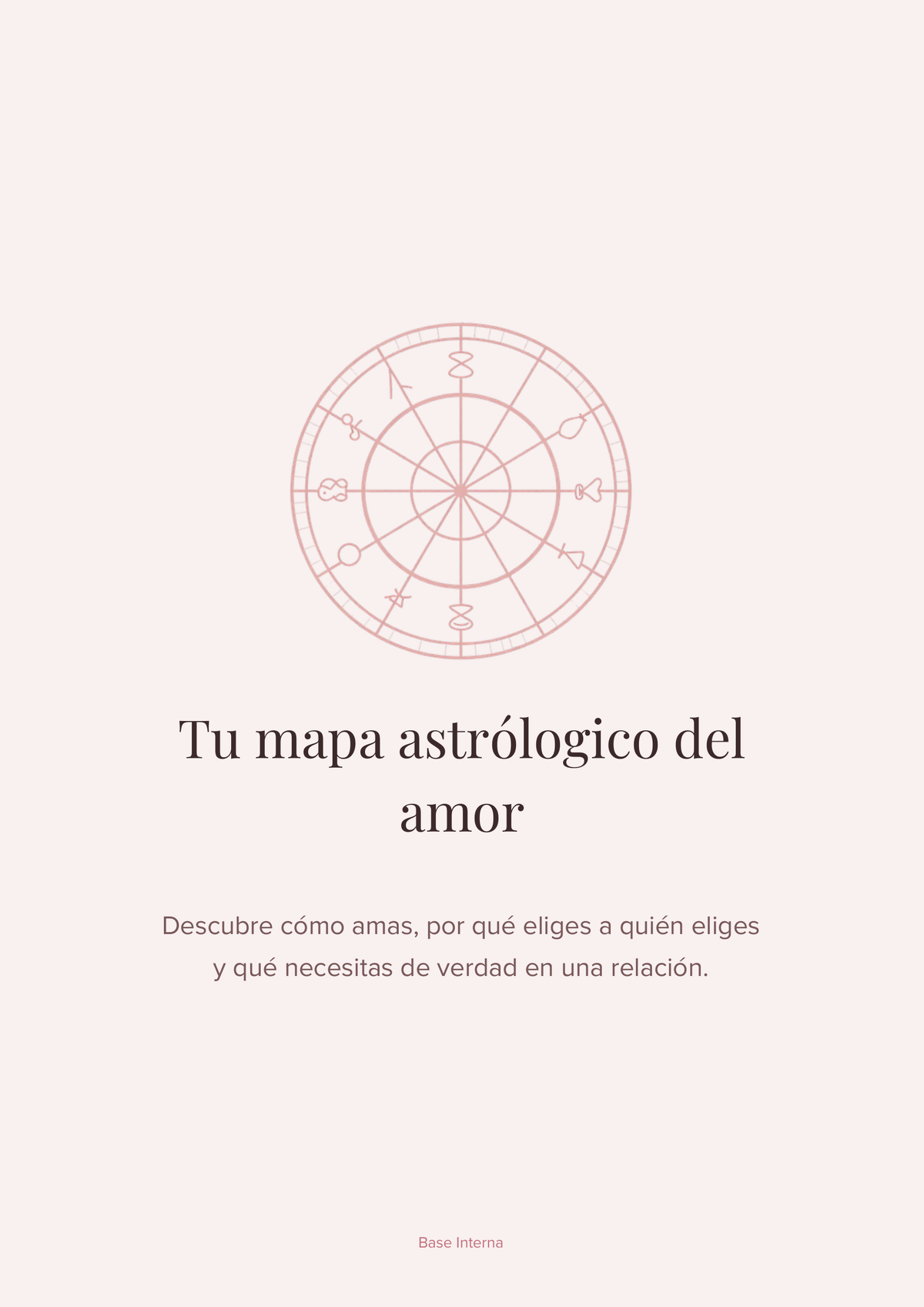 Tu mapa astrológico del amor