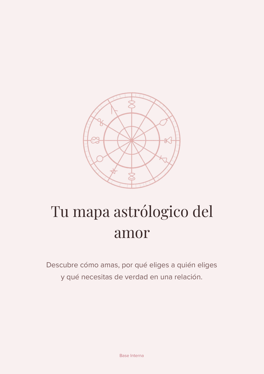 Tu mapa astrológico del amor
